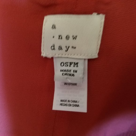 Salmon Pink Kimono Jacket OS - Picture 8 of 8